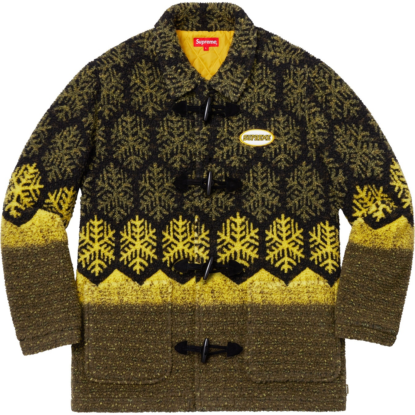 Snowflake Toggle Fleece Jacket view 5